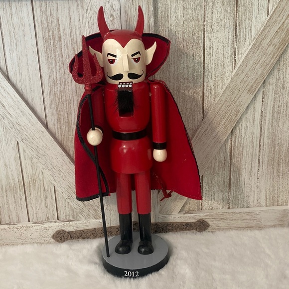 Target 2012 Halloween Devil Nutcracker - Picture 1 of 8